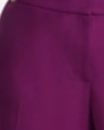 Calvin Klein Women's  Highline Pants Wine   18W | Purple