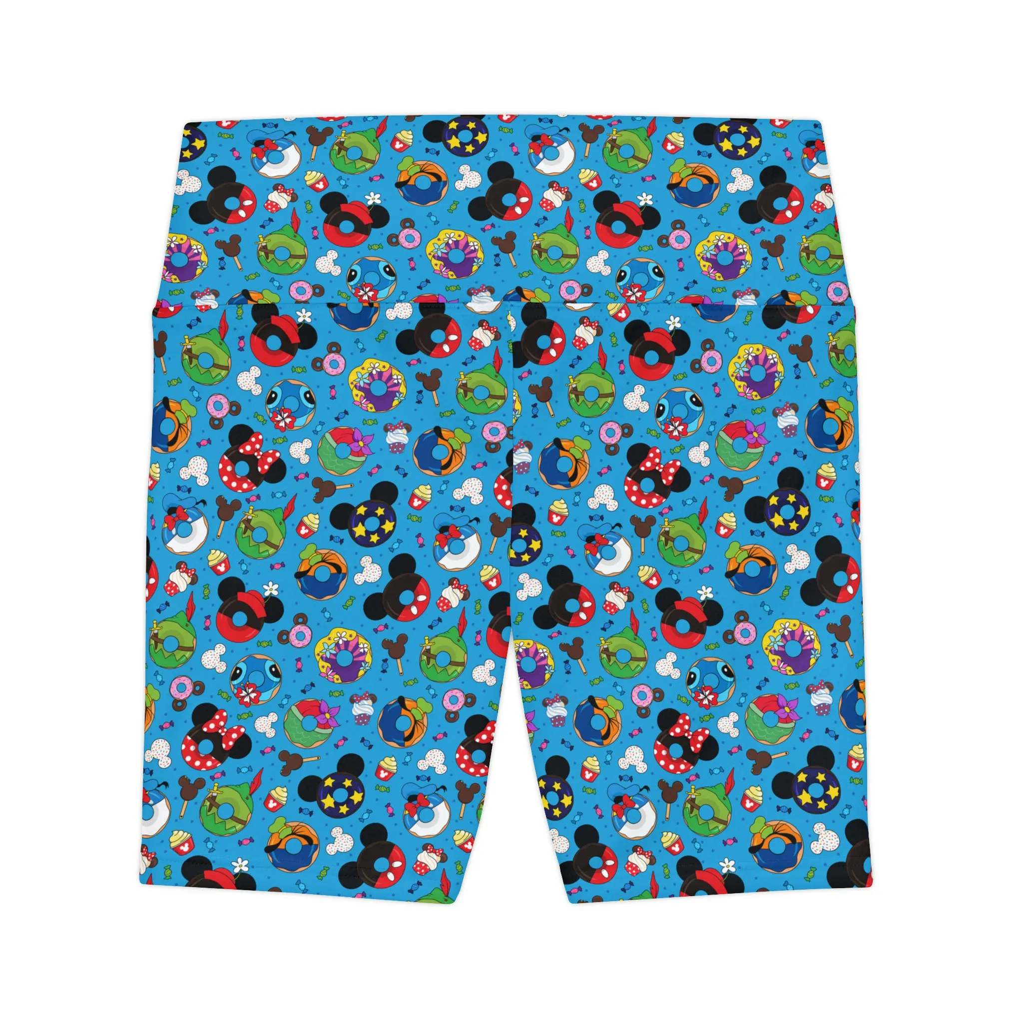 Character Donuts Women's Athletic Workout Shorts