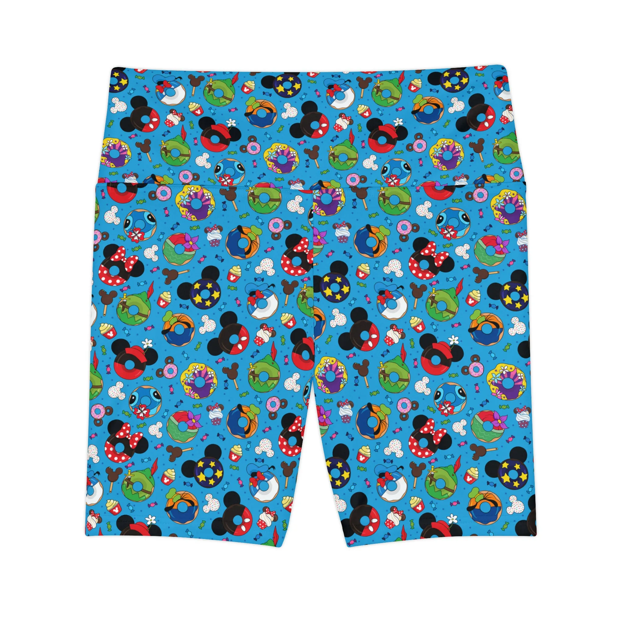Character Donuts Women's Athletic Workout Shorts