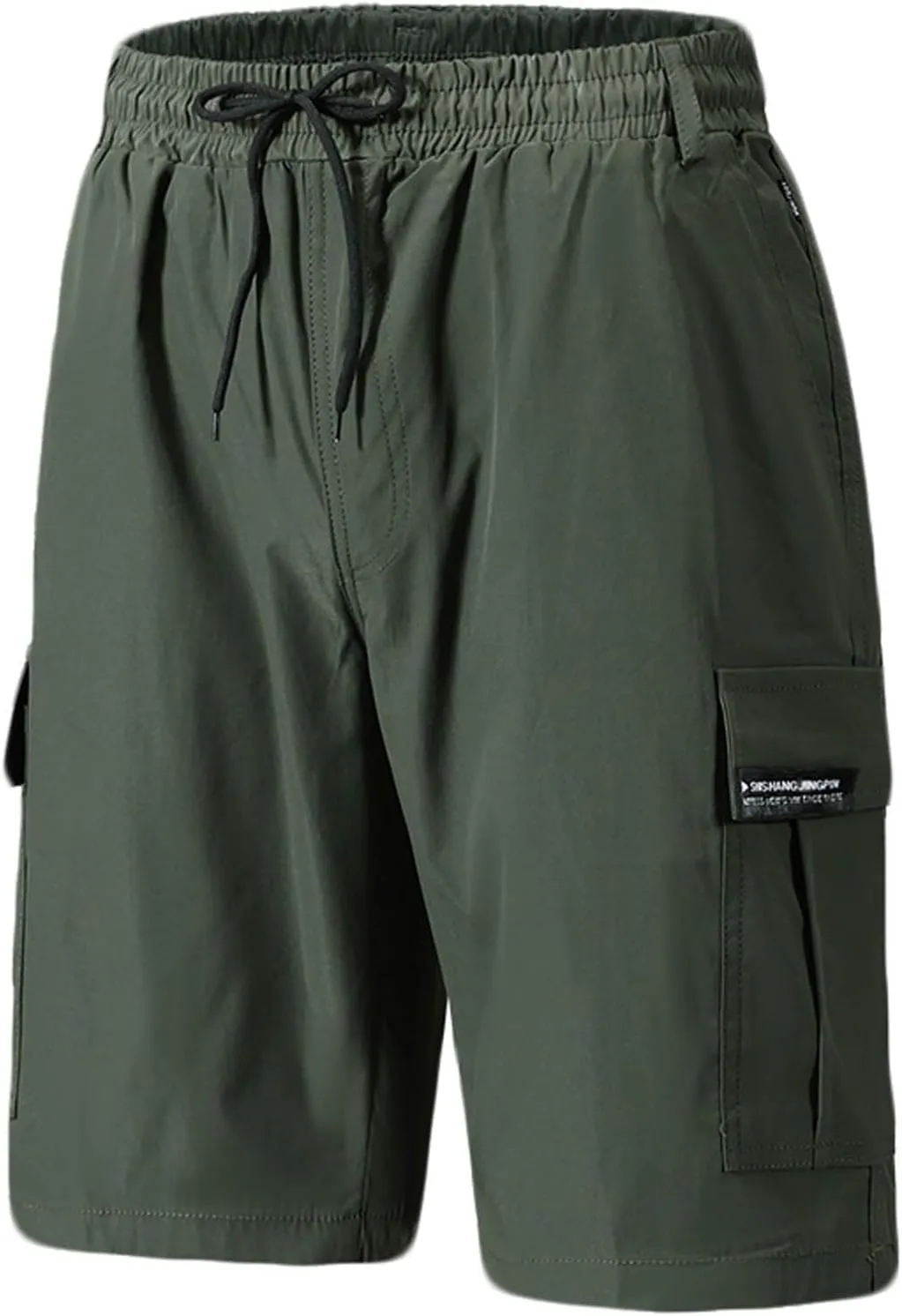 Mens Athletic Shorts Drawstring Quick Dry Athletic Workout Running Lightweight Basketball Sports Shorts with Pockets