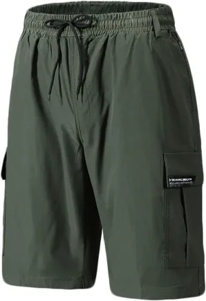 Mens Athletic Shorts Drawstring Quick Dry Athletic Workout Running Lightweight Basketball Sports Shorts with Pockets
