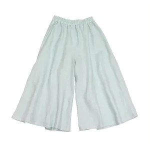 Mint Linen Culottes